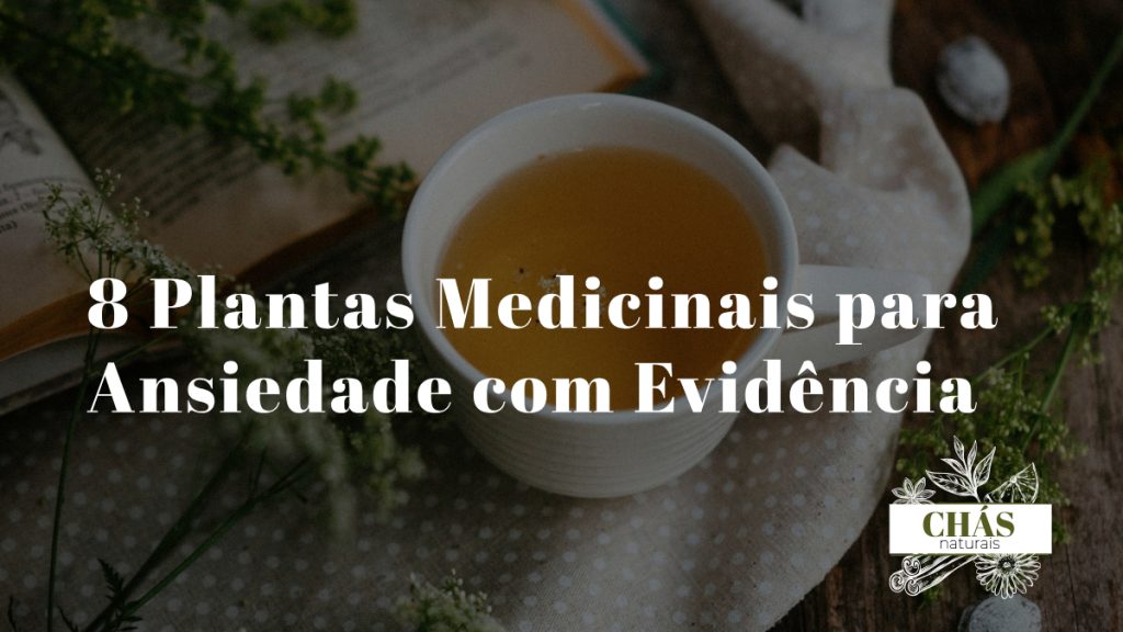plantas medicinais para ansiedade — seleção de ervas calmantes e adaptogénicas naturais
