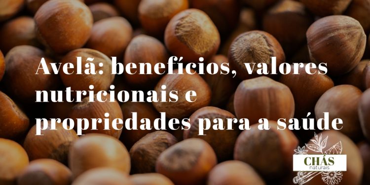 benefícios da avelã — avelãs cruas com película castanha e algumas sem casca sobre fundo rústico