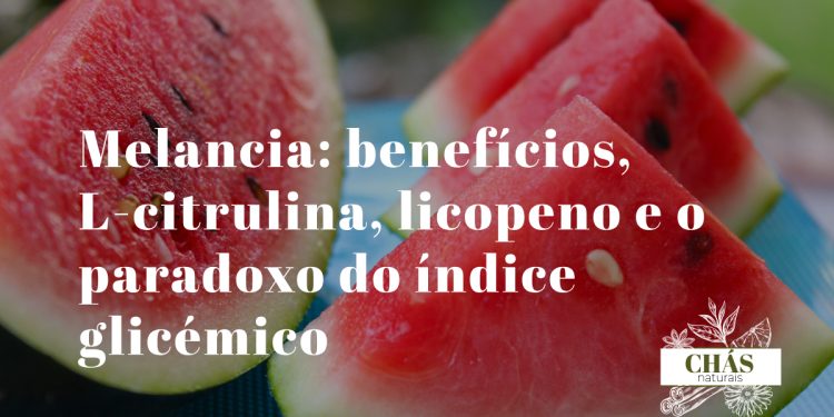 melancia benefícios — melancia fresca Citrullus lanatus rica em L-citrulina e licopeno